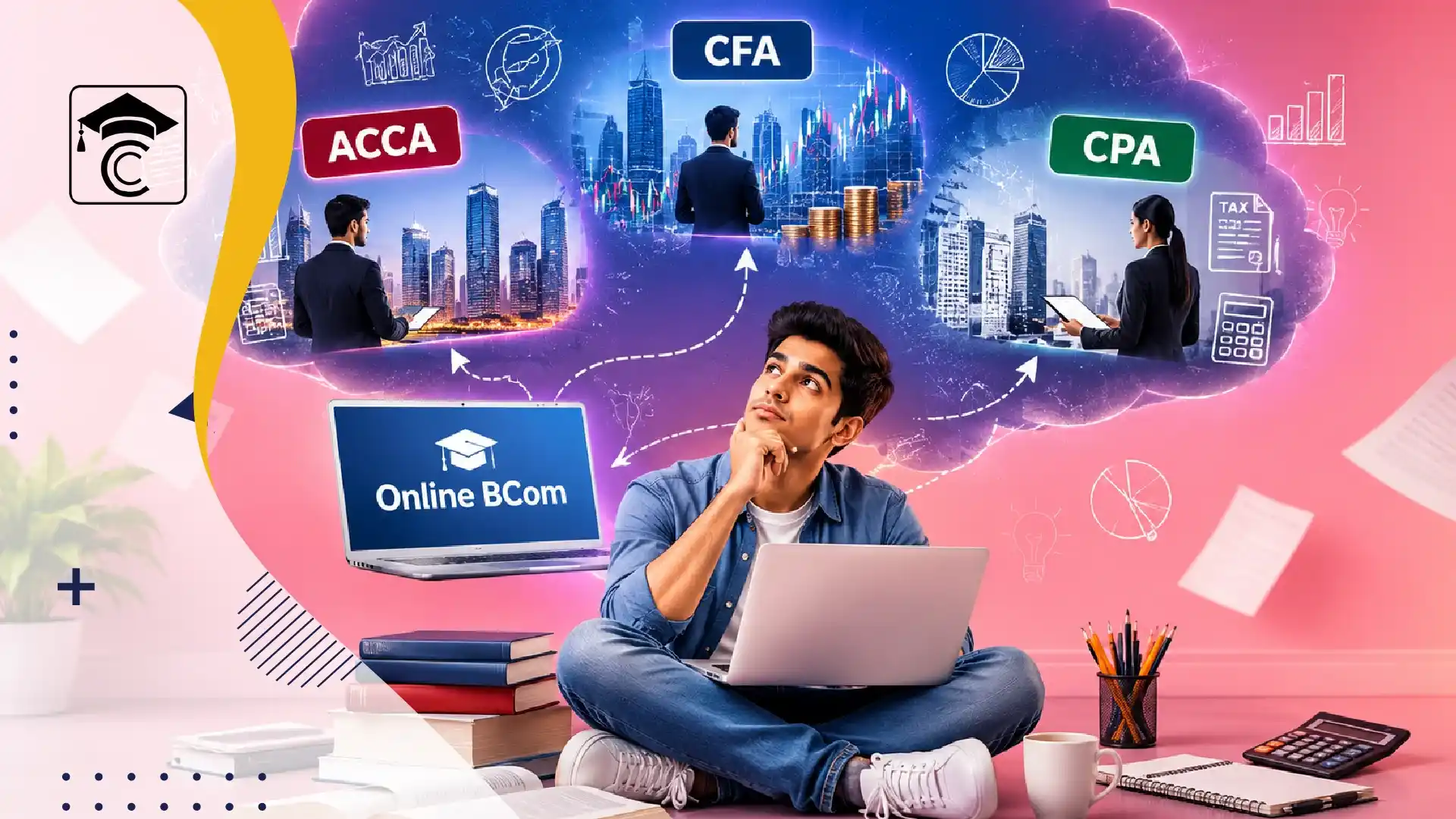 Can an Online BCom Help You Prepare for ACCA, CFA or CPA?