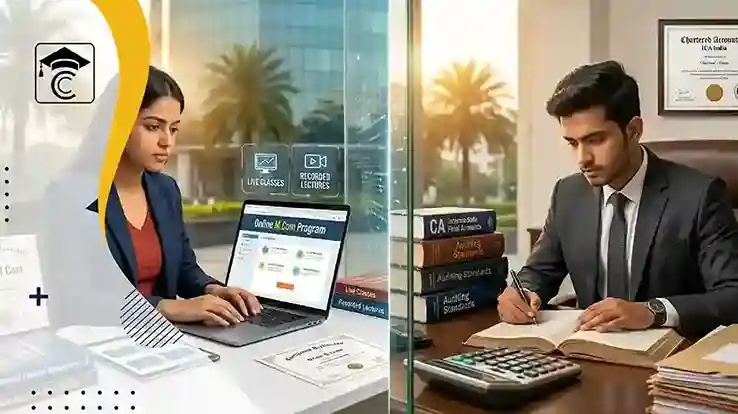 Online MCom After BCom: Is it better than preparing for CA?